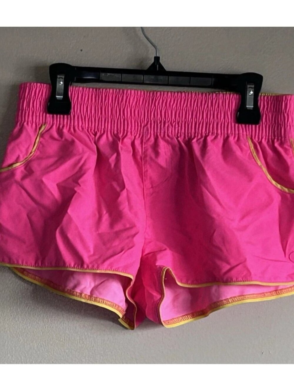 OP Ocean Pacific Juniors Pink Shorts Size S Small Swim Cover Up
